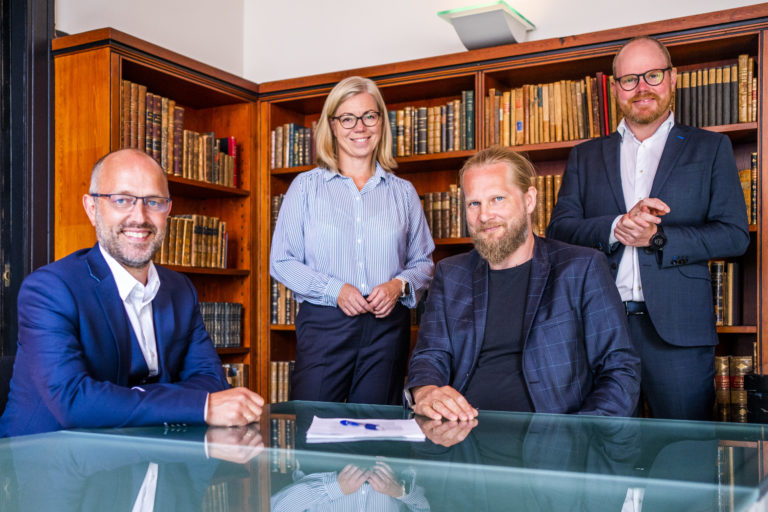 Signering av intensjonsavtale for digitalisering