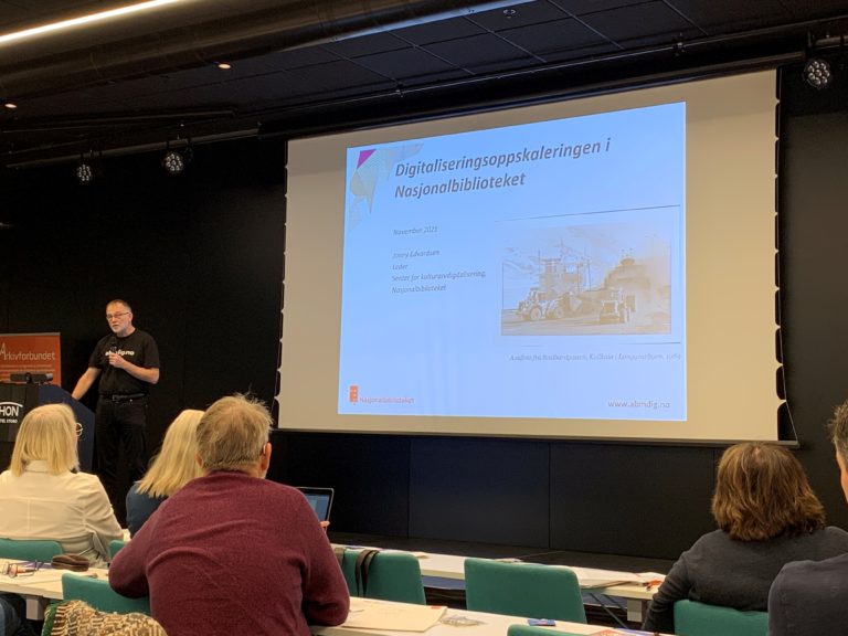 NBs innlegg på Privatarkivkonferansen 2021